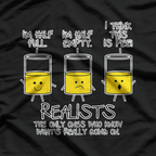 The Realists Cool Adult Sarcastic Graphic T-Shirt