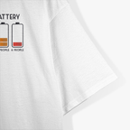 My Social Battery Low Funny Introvert Humor Recharge Mode T-Shirt