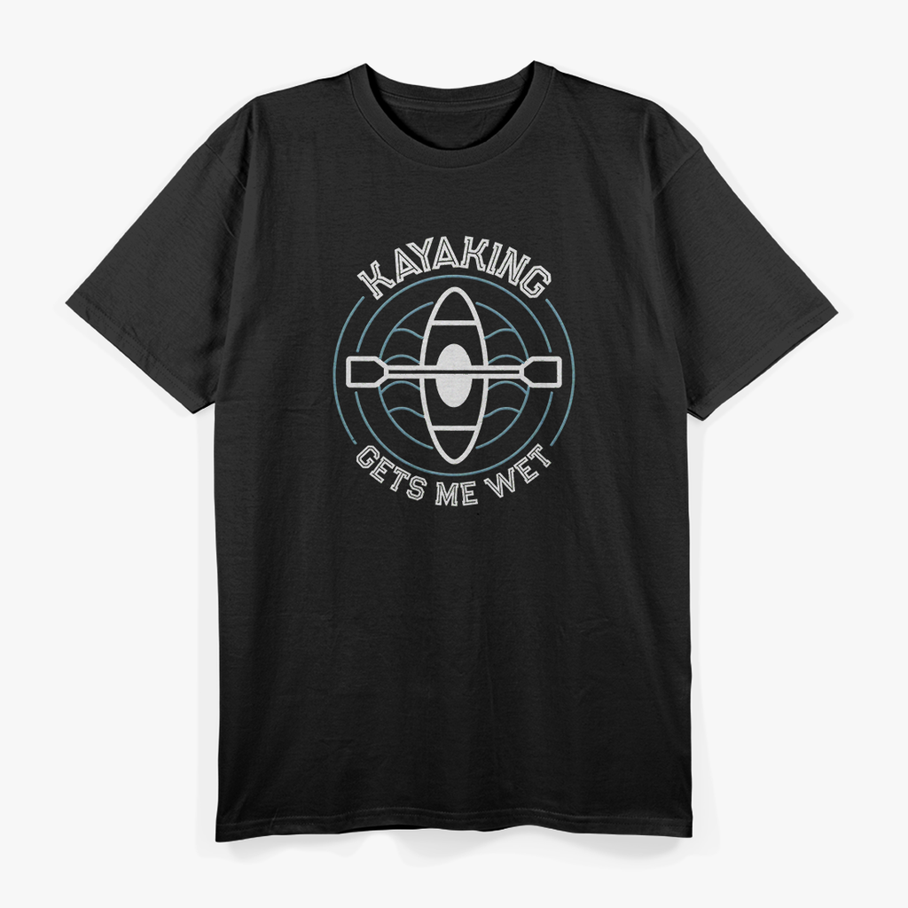 Kayaking Funny Water Sports Adventure Kayaker Paddle Gift T-Shirt