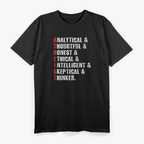 Atheist: Defined by Reason, Not Religion T-Shirt