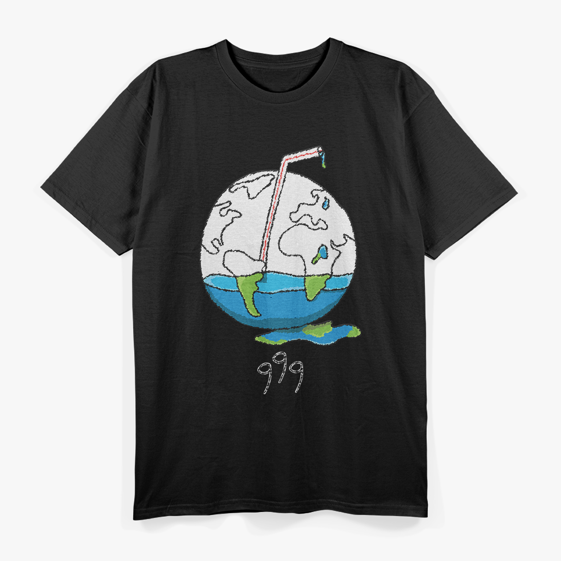 Juices Wrld 999 – Earth, Straw & Water Inspired Design T-Shirt