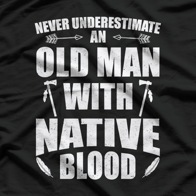 Not As White As I Look Native American Heritage Pride T-Shirt