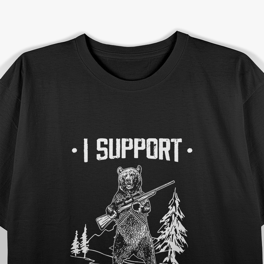 Right to Keep and Arm Bears Funny Pro-Gun T-Shirt