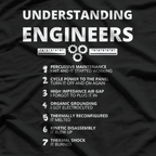 Understanding Engineers - Funny Sarcastic Engineering T-Shirt