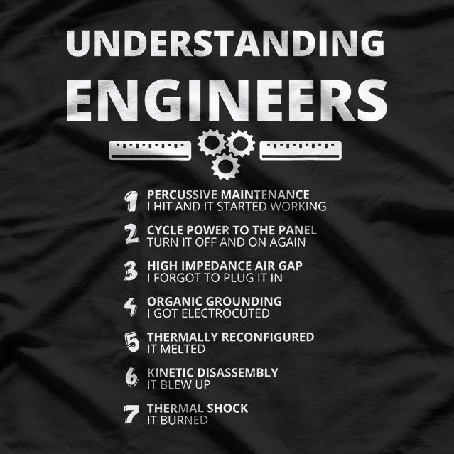 Understanding Engineers - Funny Sarcastic Engineering T-Shirt