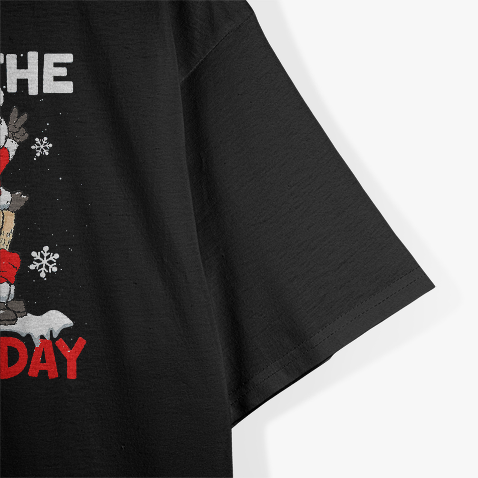 Holiday Funny Santa Toilet – Christmas Pajama Humor T-Shirt