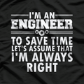 Best Engineer Art, Humor Engineering Lovers T-Shirt