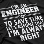 Best Engineer Art, Humor Engineering Lovers T-Shirt