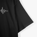 Drumming Drummer Drum Pulse, Funny Heart Beat Kit Set Cymbal Music T-Shirt