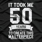 Vintage 1975: Aged to Perfection Funny 50th Birthday T-Shirt