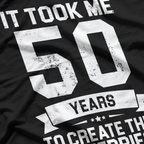 Vintage 1975: Aged to Perfection Funny 50th Birthday T-Shirt