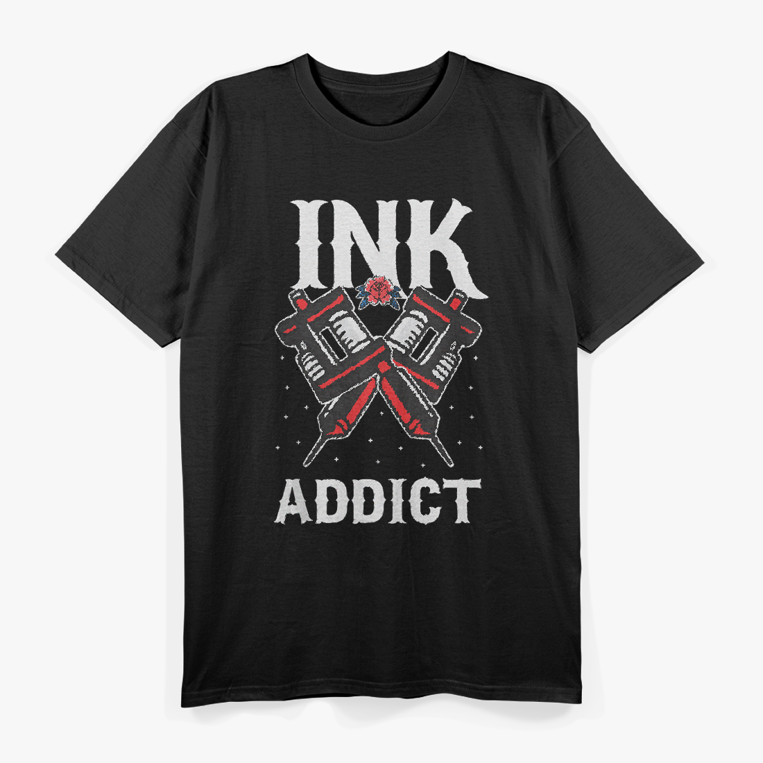 Ink Addict Tattooed Design T-Shirt