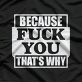 Monotype Goudy Pro Extra Bold Typography T-Shirt