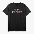 We Are Family Matching Christmas Pajamas Holiday Gift T-Shirt