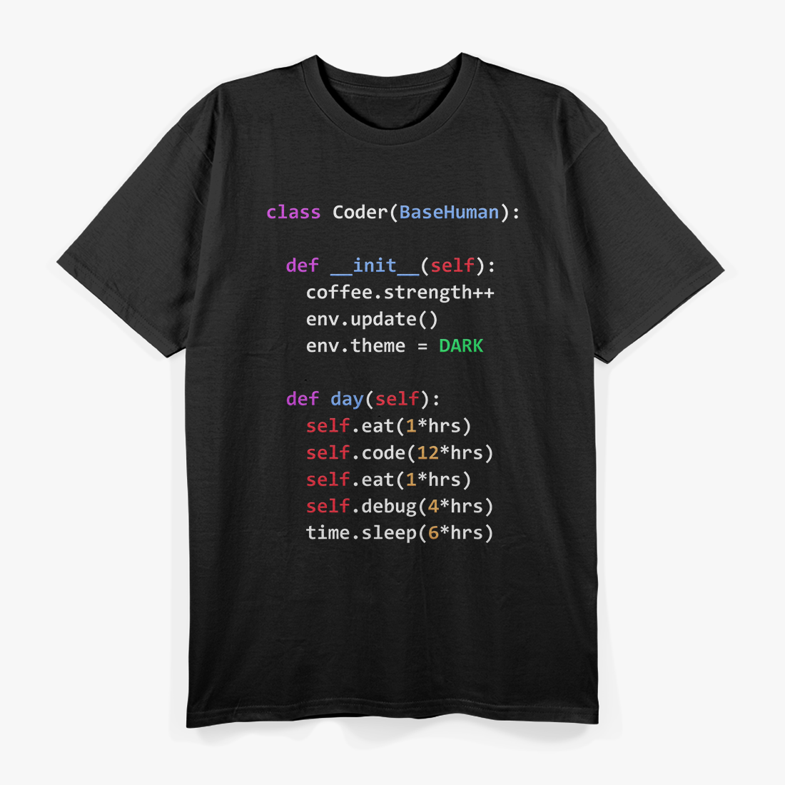 Funny Coding - Eat, Code, Sleep, Repeat T-Shirt