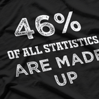 46% of All Statistics Are Made Up T-Shirt