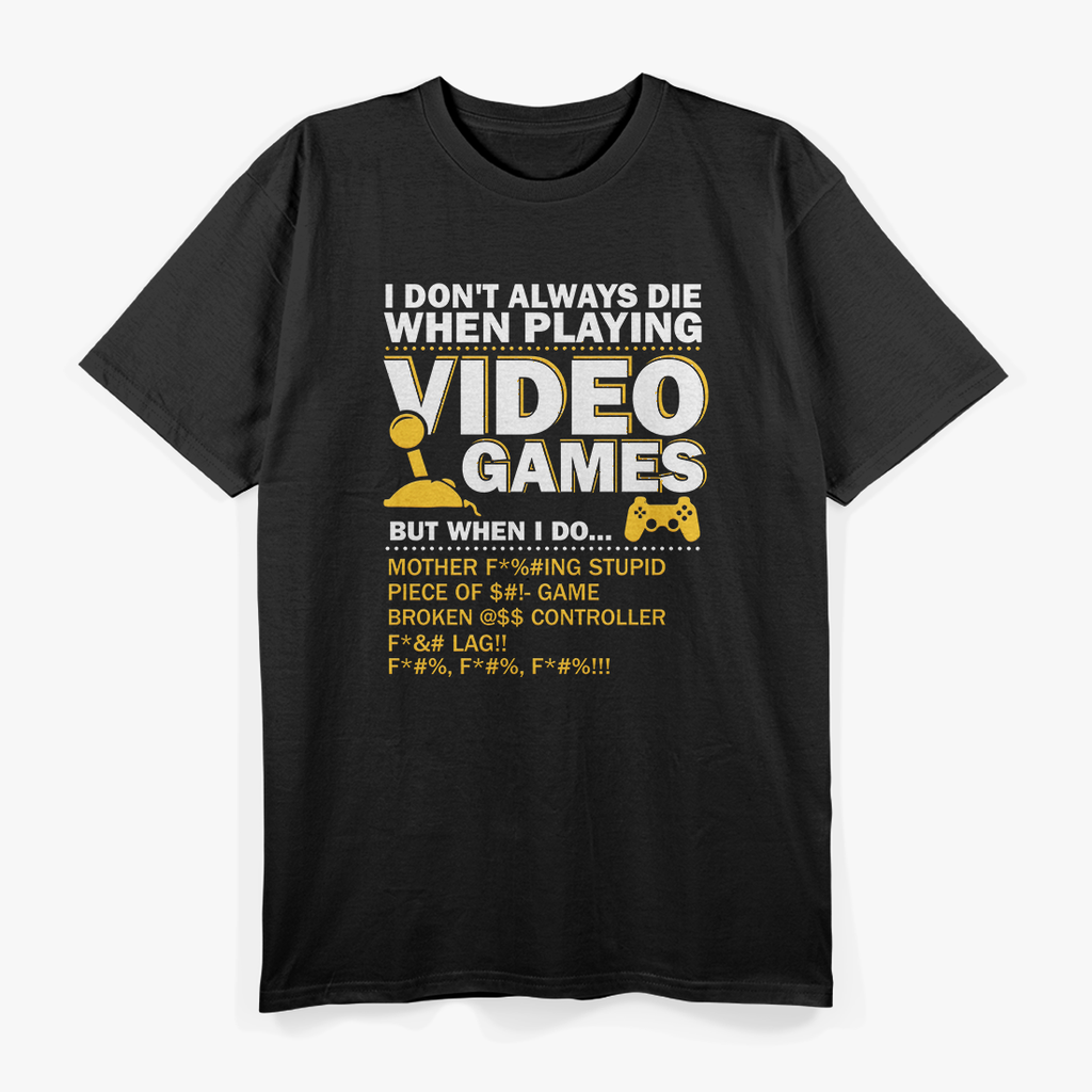 Playing Video Games Gamer T-Shirt
