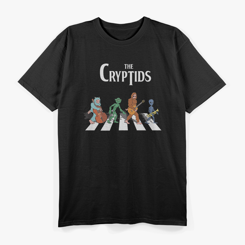 The Cryptids Mysterious Creatures from Myth and Legend T-Shirt