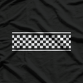 White Checker Pattern - Classic Checkerboard T-Shirt