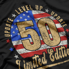 50th Birthday Limited Edition Vintage Retro USA T-Shirt