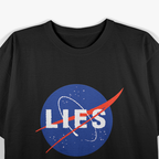 Conspiracy Theory – Flat Earth Funny Design T-Shirt