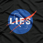 Conspiracy Theory – Flat Earth Funny Design T-Shirt