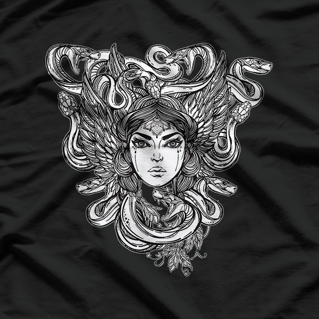 Greek Mythology - Medusa Head T-Shirt