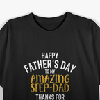 Happy Father’s Day: Best Step-Dad Ever T-Shirt