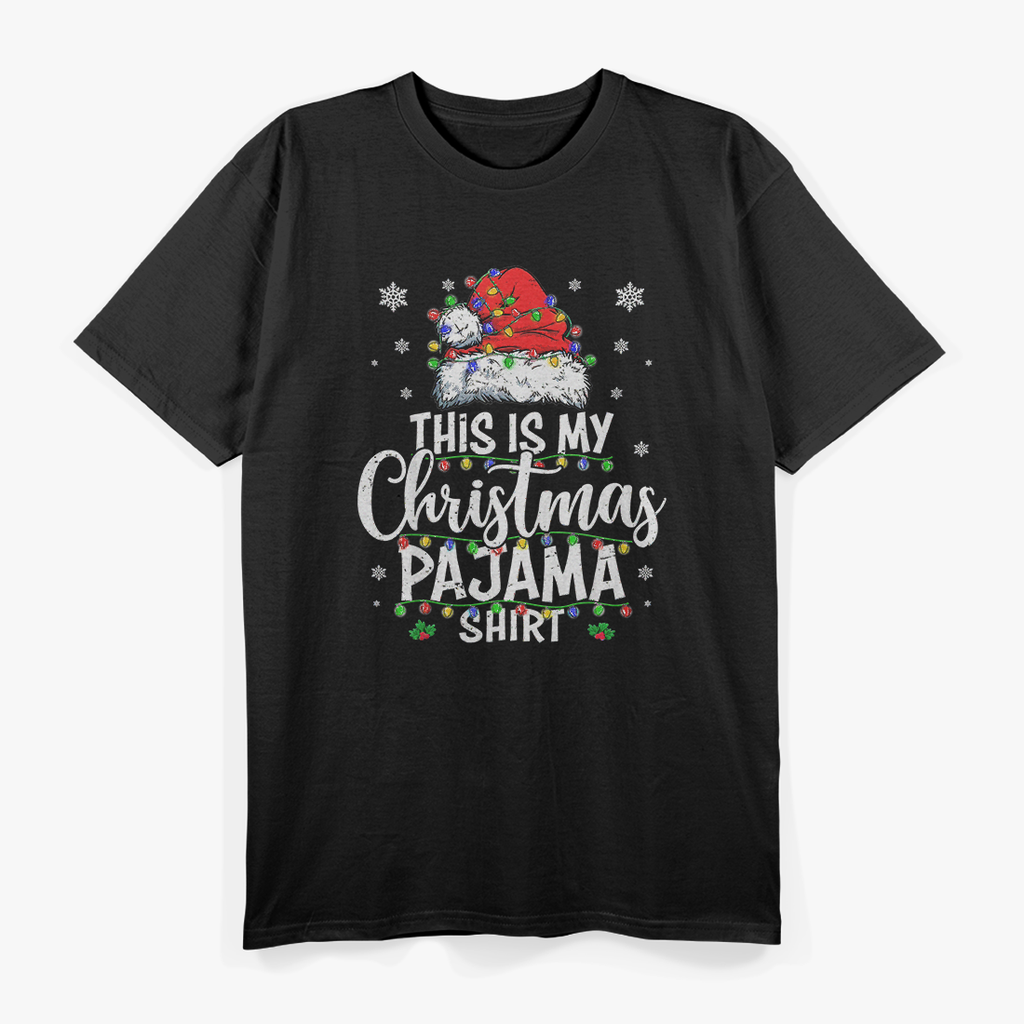 This Is My Christmas Pajama Funny Holiday T-Shirt