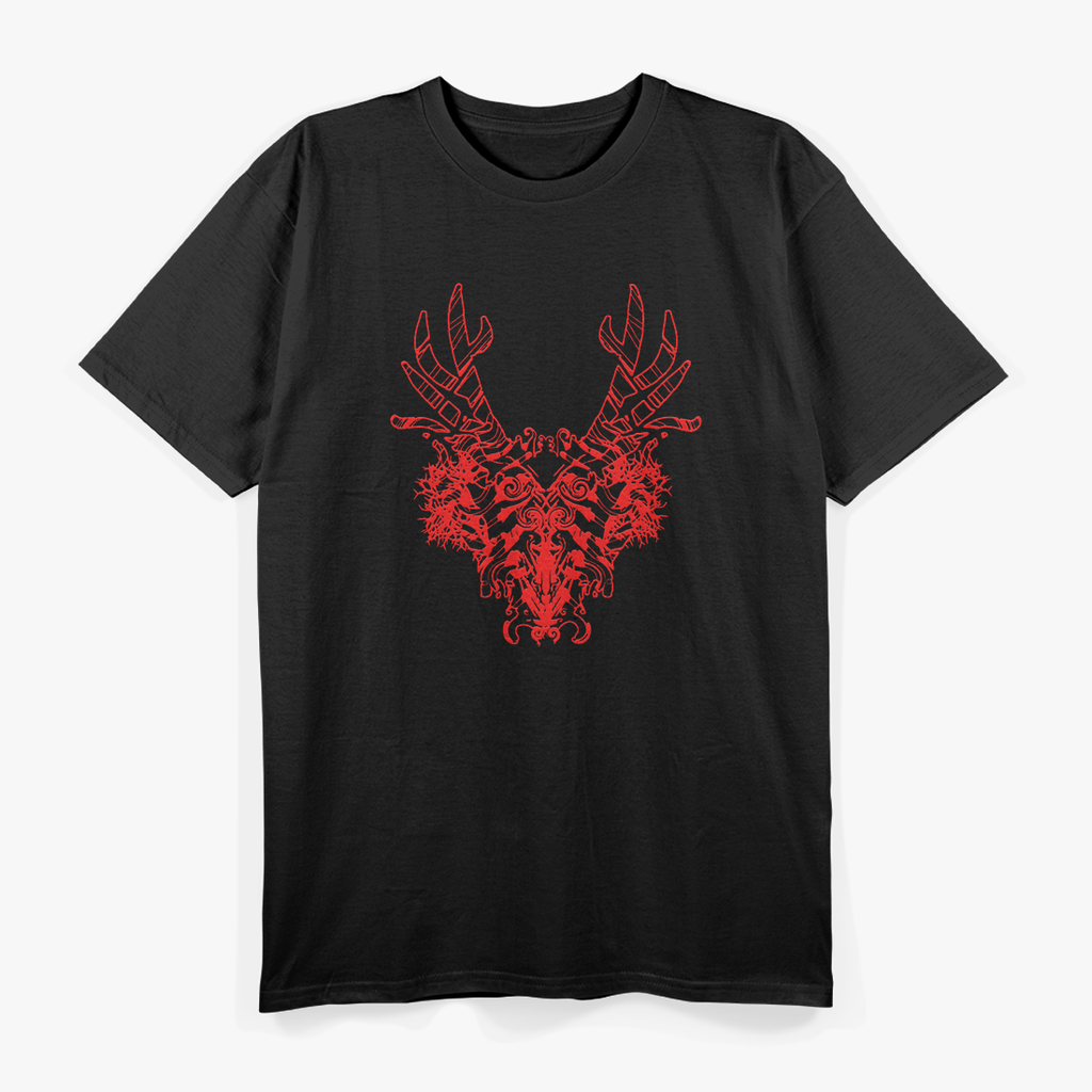 Wendigo - Evil Monster Spirit Skull T-Shirt