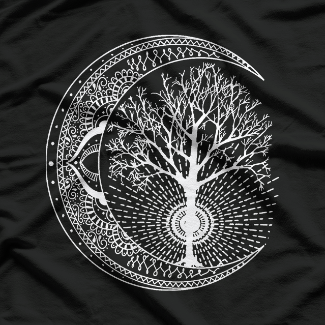 Mandala Tree of Life - Intricate Tattoo-Style T-Shirt