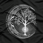 Mandala Tree of Life - Intricate Tattoo-Style T-Shirt