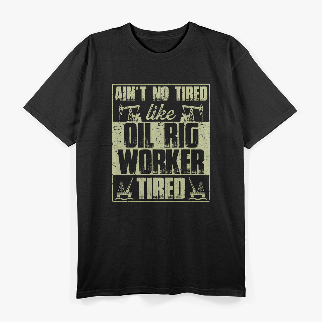 Oilfield Worker USA American T-Shirt