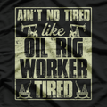Oilfield Worker USA American T-Shirt
