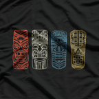 Vintage Tiki Hawaiian - Retro Island Vibes T-Shirt
