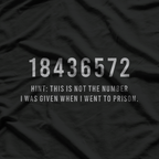 18436572 V8 Engine Firing Order T-Shirt