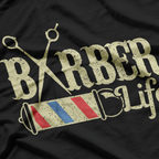 Barber Hairdresser Vintage T-Shirt