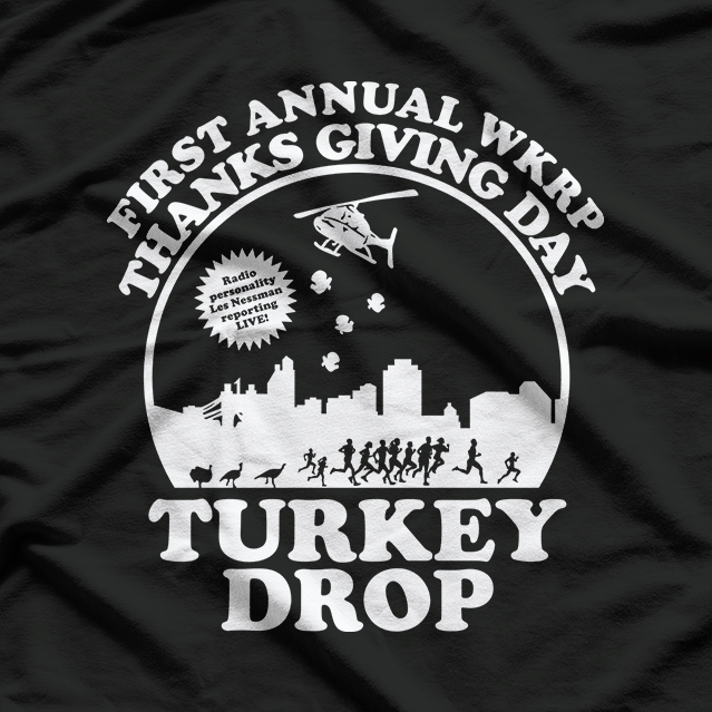 First Annual WKRP Thanksgiving Day – Funny Retro TV Show T-Shirt