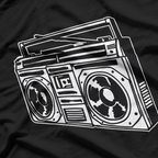 Ghetto Blaster 80s 90s Retro Radio T-Shirt