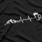 Mountains, Beer, & Heartbeats: Adventure Life T-Shirt
