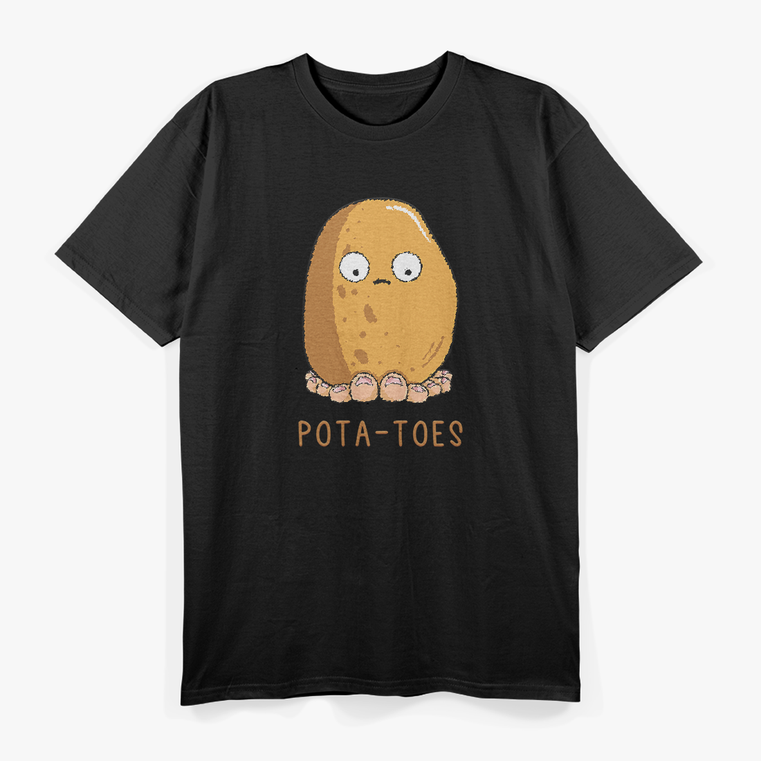 Pota-Toes Mashed Fried Baked Funny Lord of Food Humor T-Shirt
