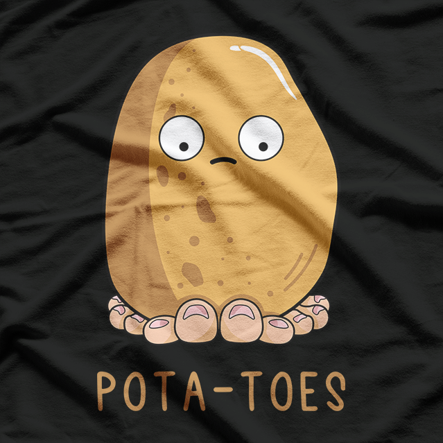 Pota-Toes Mashed Fried Baked Funny Lord of Food Humor T-Shirt
