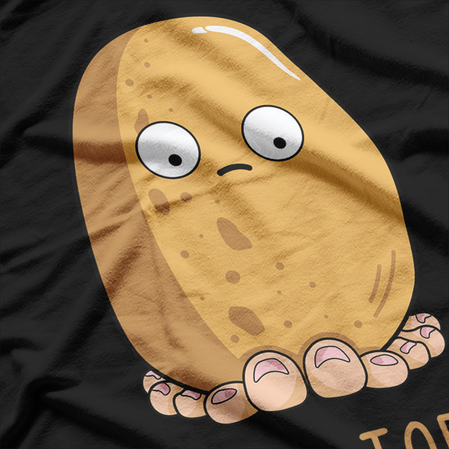 Pota-Toes Mashed Fried Baked Funny Lord of Food Humor T-Shirt