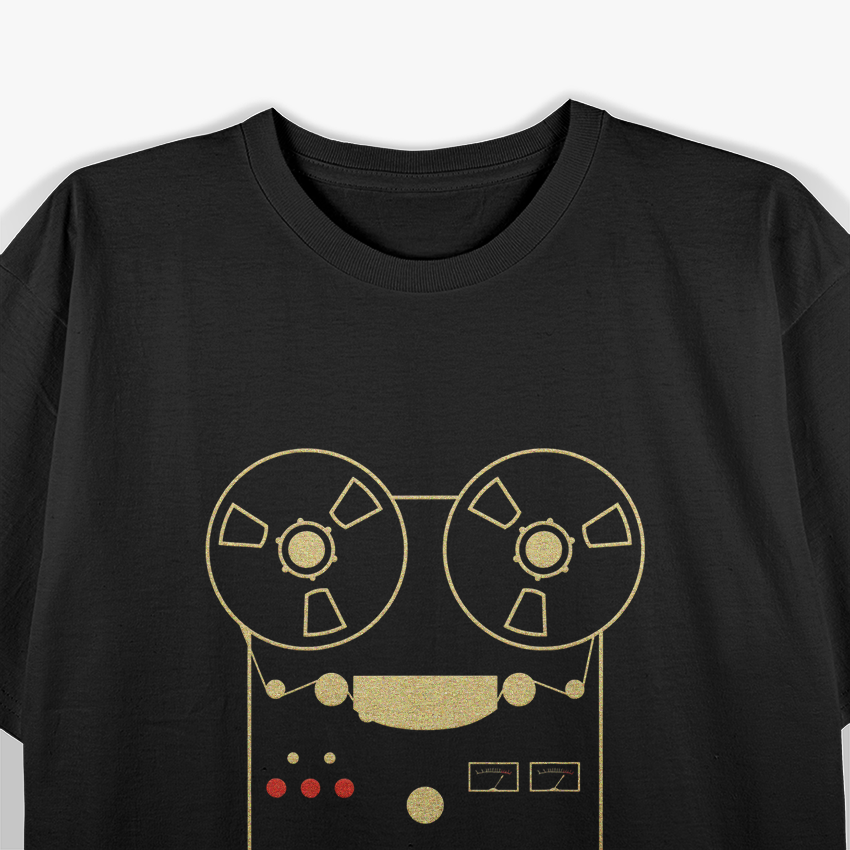 Analog Tape Hi-Fi: Vintage Stereo Reel-To-Reel T-Shirt