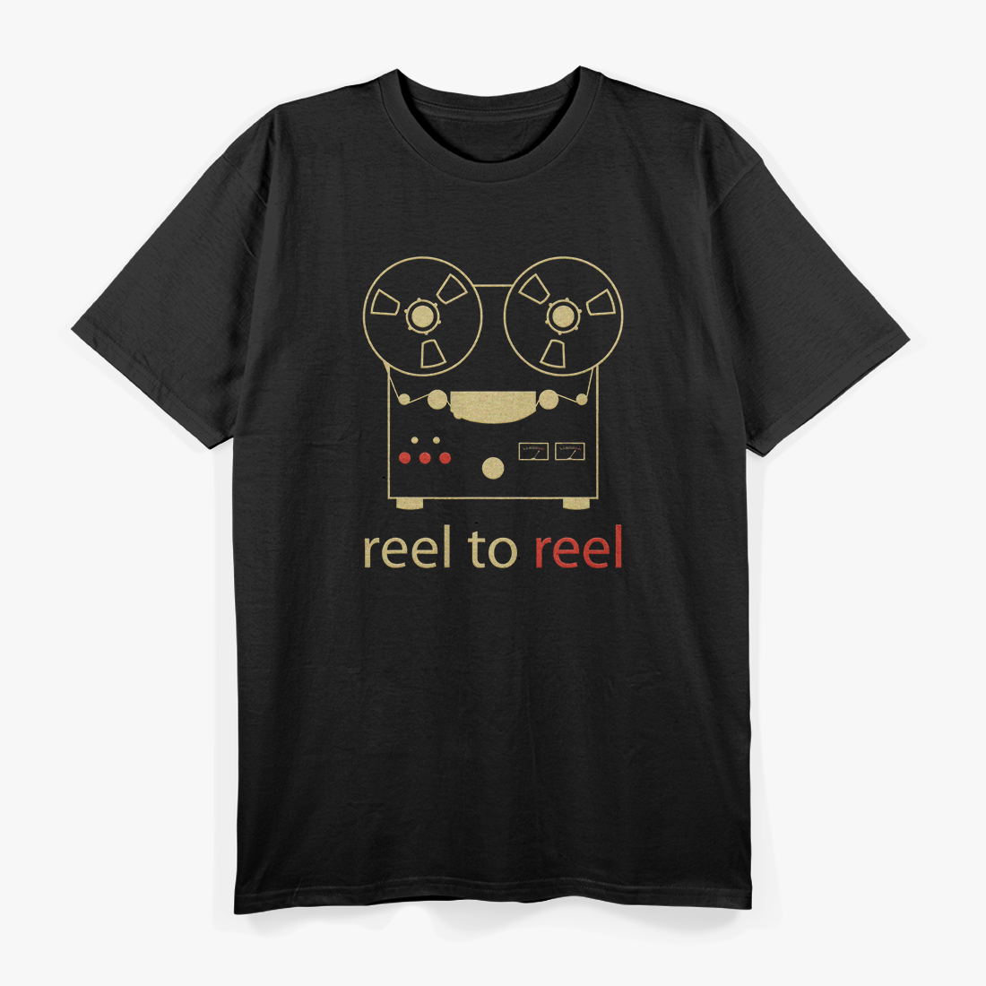 Analog Tape Hi-Fi: Vintage Stereo Reel-To-Reel T-Shirt
