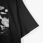 Bigfoot UFO Abduction - Funny Sasquatch & Aliens T-Shirt