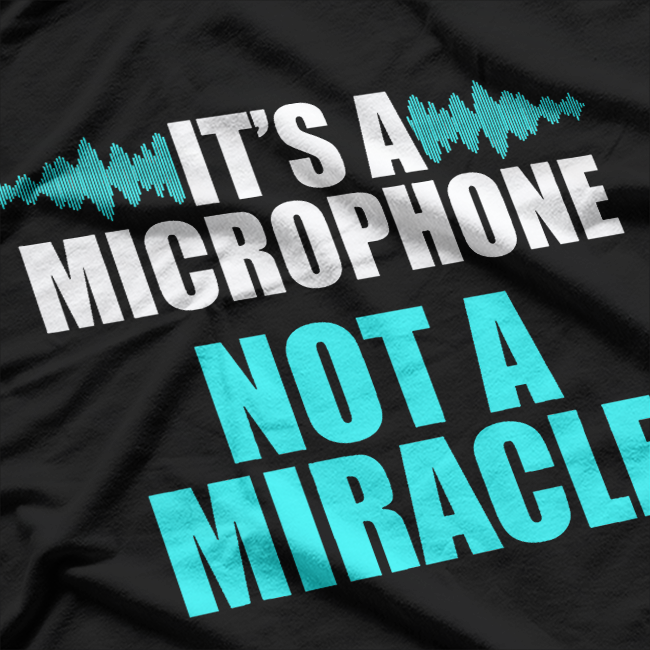 Church Sound Guy Microphone Audio Tech Engineer T-Shirt