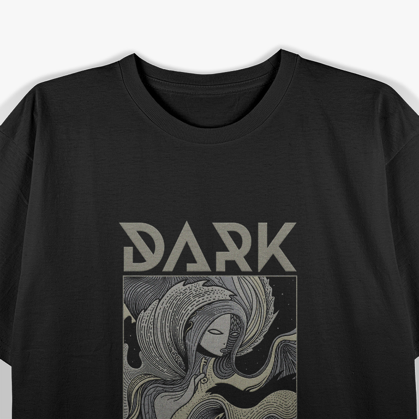 Ark Tranquillity Abstract Christmas Fantasy Holiday Art T-Shirt