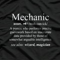 Funny Mechanic Meaning, Mechanic Noun Definition T-Shirt