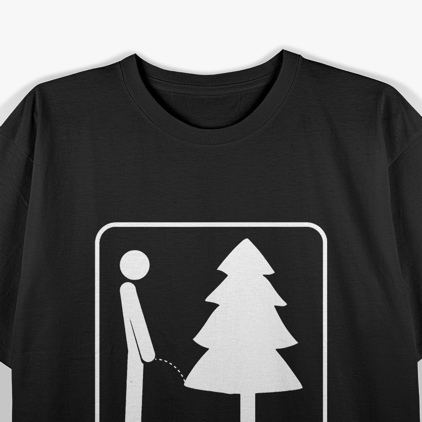 I Love Peeing Outside Funny Camping Hiking Outdoor T-Shirt